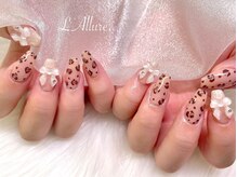 ラリュール(L'Allure.)/レオパード柄ネイル♪