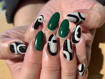 ブランシュ 藤沢(Blanche)/オーダーメイドネイル 幾何学