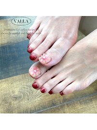 韓国発VALLANAILフットネイル