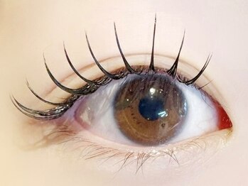 ラッシュガーデン(Lash Garden)の写真/【LEDエクステ×パーマ】で下がりまつげも上向きに☆エクステが目にかからず、瞳ぱっちり明るい印象に◎