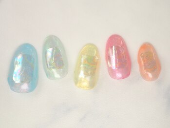 ブラン(Blanc)の写真/【パラジェル取り扱い店】薄い,折れやすい,持ちが悪い...自爪を削らないフィルインで爪の悩みを解決◎