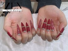 ゼン ネイル デザイン 池袋(ZEN NAIL DESIGN)/* 長 さだしやり放題×つけ放題