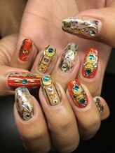 ネイルサロン アイル(nail salon i’ll)/エスニック調夏ネイル☆