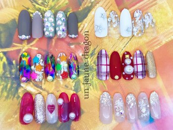 アン ジョーヌドラゴ/12月☆定額ネイル