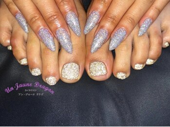 アン ジョーヌドラゴ/【フットネイル】フラッシュ