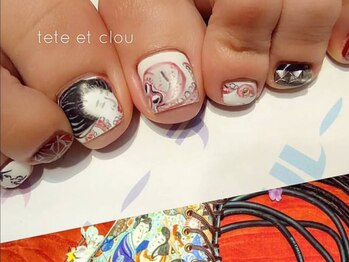 テテ クルー ネイル tete et clou nail/11.春画ネイル