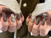 アイネイルズ 天神今泉店(I-nails)/【sana.i】ハートミラーネイル