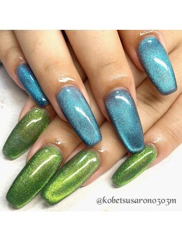 長さだし10本マグネットネイル☆