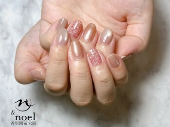 ノエル(Noel)/マグネット×ツイードネイル
