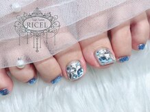リシェル 原宿店(Ricel)/フット埋め尽くしネイル♪