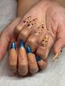 YUUKI担当【ハンド】★Gel-Xチップ長さ出し＋アート ¥8000