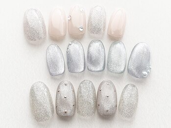 リノリコネイル 中村橋店(Rino Riko nail)の写真/日常でも使えるSNSで大人気の旬のネイル多数【毎月変わる6種から選べる★ニュアンスcollection◇¥4980】