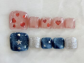 リッシュ ネイル(riche nail)/【フット】定額コース
