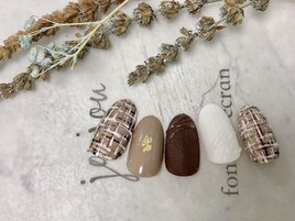 2月定額B ツイードネイル