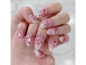 ティーアンドビー ネイルスタジオ(T&B NAIL STUDIO)/トレンドワンホンちゅるんネイル