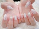 ＃フラワーネイル＃上品＃綺麗め
