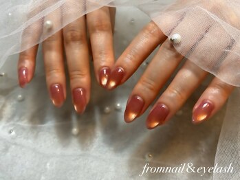 フロムネイルアンドアイラッシュ 神戸三宮(from nail&eyelash)/パラジェル取扱/フィルイン施術