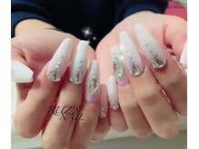 ラズネイル(RUZ'S NAIL)/【秋本】ホワイトグラデーション
