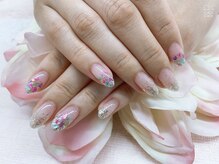 ダブルネイル(Double Nail)/【ほり】☆夏ネイル☆