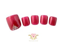 ノーラスリエン(Nolaslien)/シェラック &nbsp;フット　ボルドー