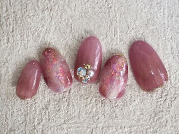 プールヴー☆オングル/秋ネイル