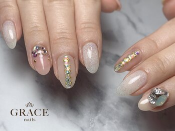 グレース ネイルズ(GRACE nails)/ストーンアート