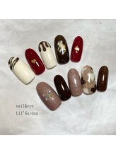 リルガーデン 新宿南口(Lil' Garden)/バレンタインチョコレートネイル