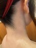【学割U24】うなじ脱毛襟足/手が届かない首の後ろ/髪はえ癖/髪ギリギリ悩みOK