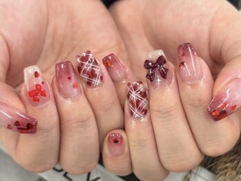 ベーシック ネイルウィザードアカデミー 本厚木店(Basic×NailWizardAcademy)/リボンパーツカラー豊富★