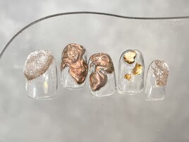 ミラーブロンズネイル