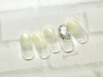 ライト ネイルズ ニシノミヤ(light nails NISHINOMIYA)/ワンポイントアート☆