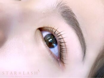 スターラッシュ 梅田店(Star Lash)の写真/アイブロウとマツエクを同時に◎【マツエク120本+アイブロウ美眉wax】1度で目元のトータルデザインが叶う★
