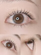 ルクイン 恵比寿 白金(Le Quinn)/立ち上げカール×目尻流し[白金]