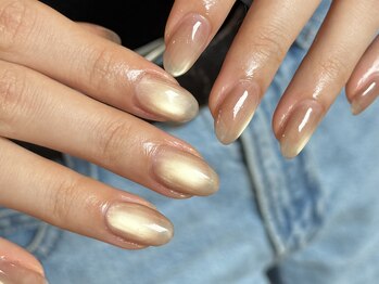 エルフ 恵庭店(Elf)/ちゅるんマグネットネイル¥7500