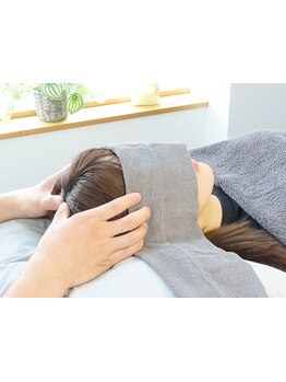 ヘッドスパで癒されたい