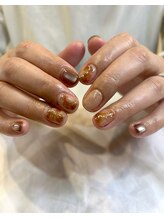 クレイン(Crane)/秋のニュアンスネイル！