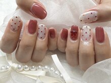 フィオレネイル(fiore nail)/バレンタインネイル