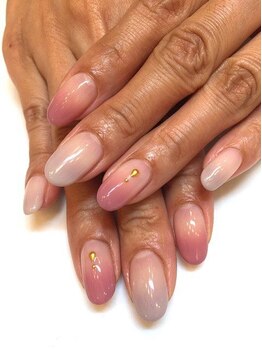 クリスタルネイル ボンベルタ橘店(CRYSTAL NAIL)/グラデーションネイル