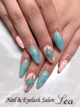 ネイルアンドアイラッシュサロン レア 千葉店(Lea)/アート４本付スカルプ