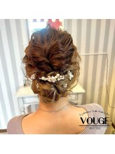 ヴォーグ(VOUGE)/結婚式ヘアセット