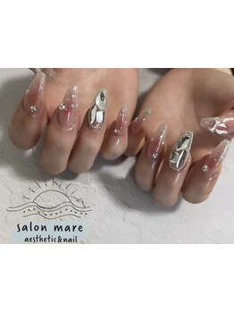 長さ出しのできるサロン