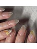 人気NO.2！Hand【初回オフ込】丁寧ケア付★2本アート 持ち込みアートOK￥7150