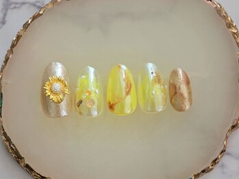 ネイルサロン フローリア(nail salon Florir)/ひまわりネイル