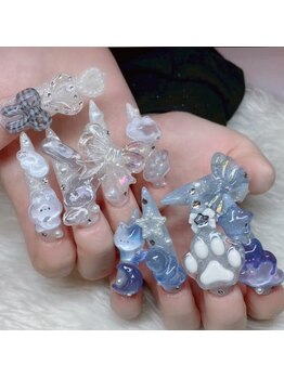 ベティネイル アイラッシュ(Betty Nail)/ボンボンドロップゴテゴテネイル