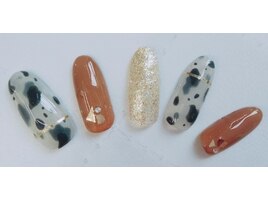 ダルメシアンネイル