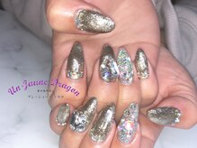 アン ジョーヌドラゴ/【自爪ネイル】キラキラネイル