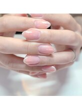 ネイルアンドまつげエクステ専門サロン スリー(THREE)/ラメフレンチ