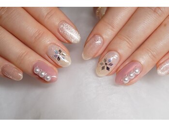 ネイルサロン マリング(Nail Salon Maring)/☆マグネット×雪アート☆