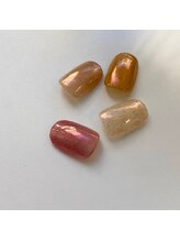 ラテネイル(Latte nail)/velvet×mirror