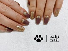 キキネイル 溝の口(kikinail)/ラメネイル　シンプルネイル